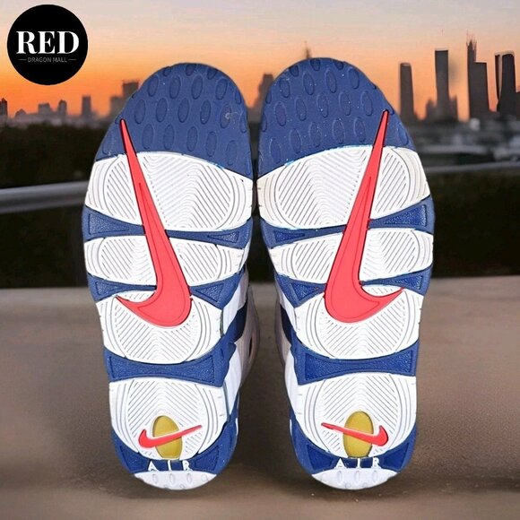Nike Air More Uptempo 96 Shoes Olympic 2024 Navy White FQ8182-100 - Men\'s Sz 12 main image 9
